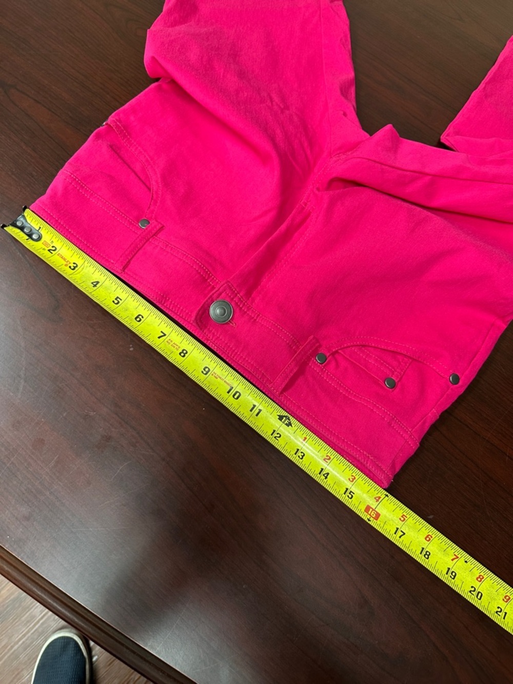 $10, 89th & Madison Hot Pink Jeans - Picture 7 of 8